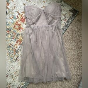 Jenny Yoo Collection Wren chiffon convertible mini dress 6